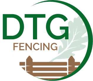 Logo of DTG Fencing showcasing quality fencing services in the UK.